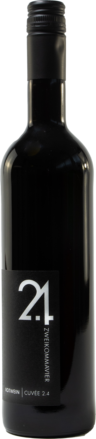 Präsentbox "Weintrio Zweikommavier" in einer schwarzen hochglanz Box mit edler Sturkturoberfläche