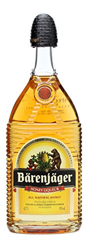 Bärenjäger Honig Likör mit Bienenhonig und kristallklarem Vodka 700ml 35%Vol