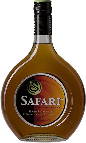 Fruchtlikör Safari Exotic Fruit mit tropischen Früchten 700ml 20%Vol Limone macht Safari zur idealen fruchtigen Komponente für Longdrinks und Cocktails