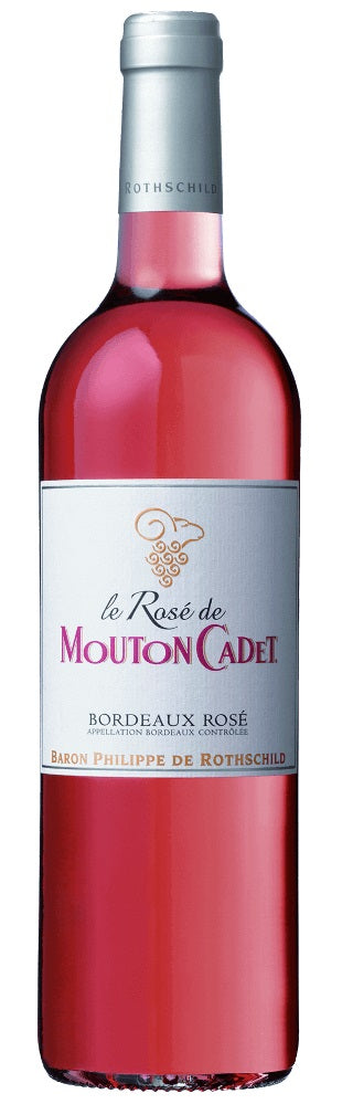 Mouton Cadet Le Rose Bordeaux AOC fruchtig frische Aromen von Himbeeren 750ml 12% Vol