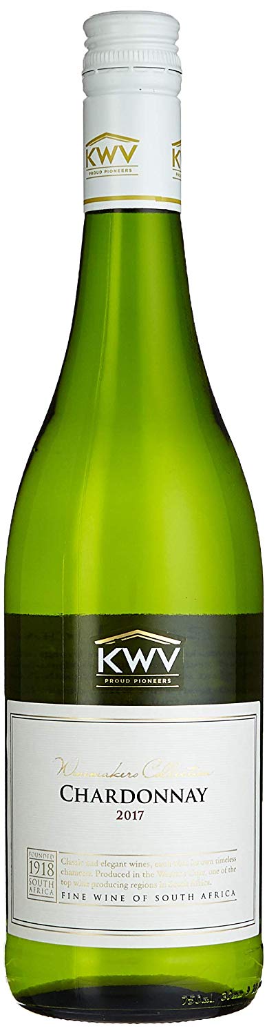 KWV Chardonnay Western Cape trocken mit weiche Chardonnay Note 750ml 13,5% Vol