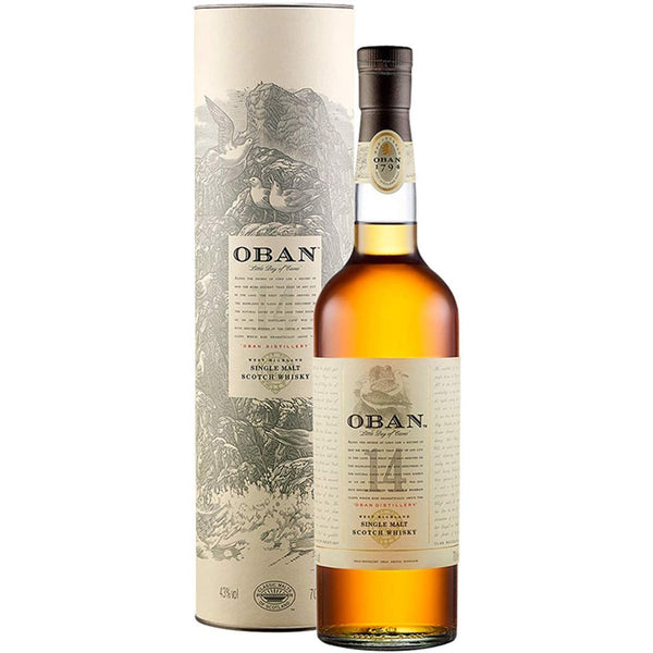 Oban 14 Jahre Highland Single Malt Scotch Whisky Schottlands 700ml 43%Vol