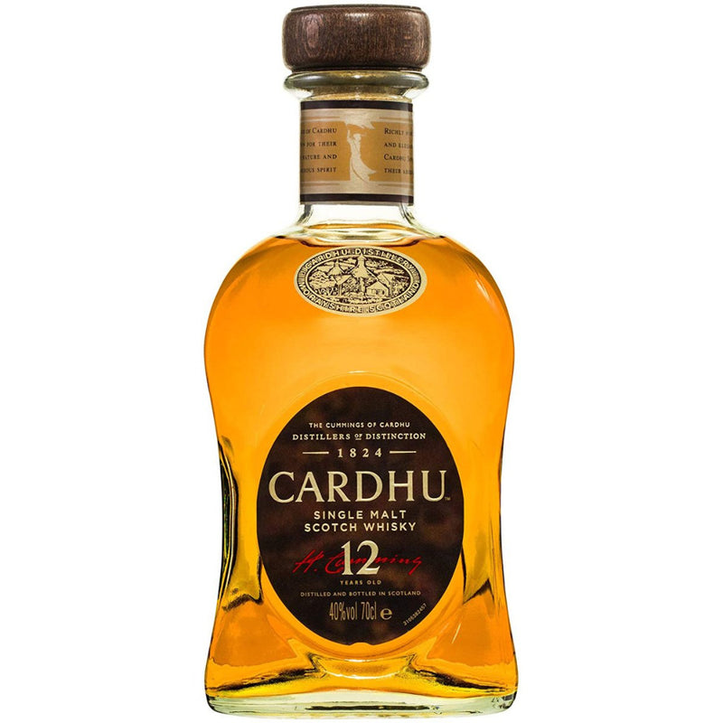 Cardhu 12 Jahre Single Malt Scotch Whisky weich und vollmundig 700ml 40%Vol Im Geschmack ist er sehr ausgewogen und geschmeidig