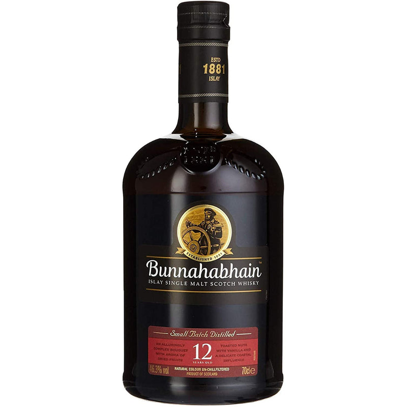 Bunnahabhain Islay Single Malt Scotch Whisky 12 Jahre gereift 700ml 46,3% Vol