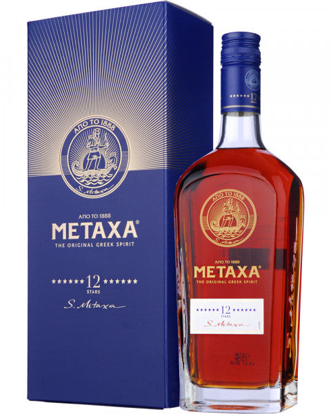Metaxa Brandy The original greek spirit 12 Sterne Weinbrand 700ml 40% Vol