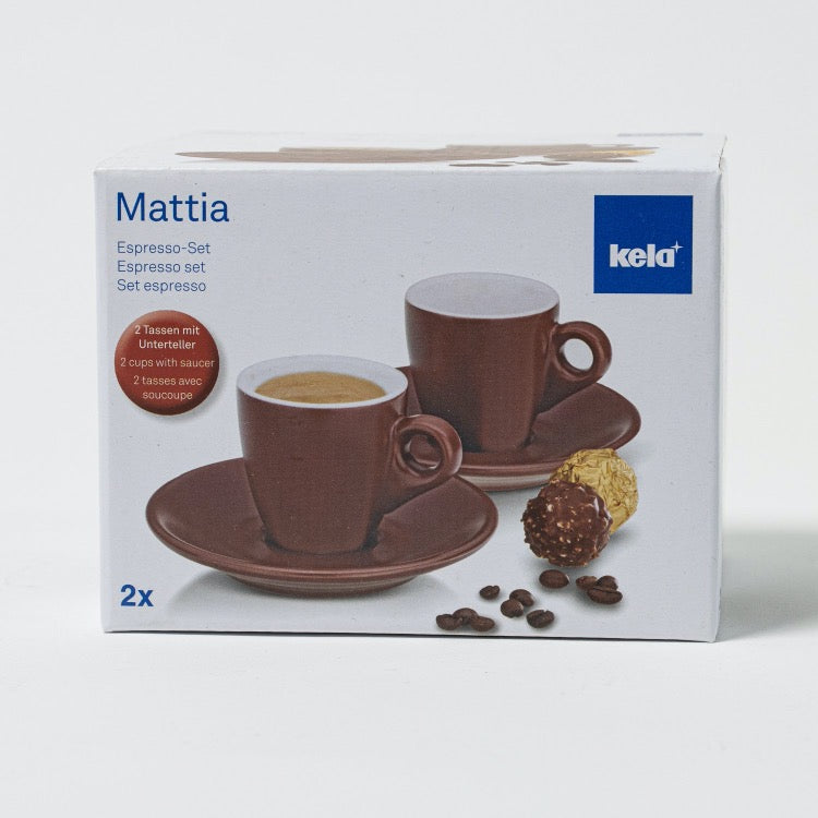 Mattia Espressotassen Set 2 teilig