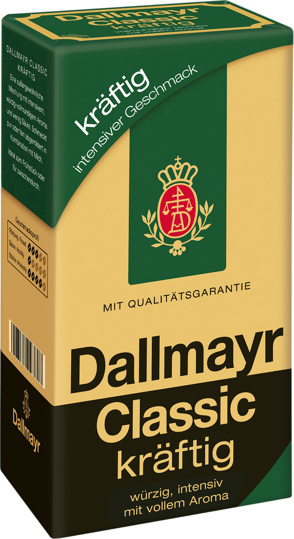 Dallmayr Kaffee Classic kräftig würziger Kaffee gemahlen 500g