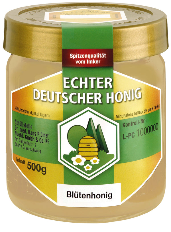 Echter Deutscher Honig DIB Blütenhonig 500g cremig