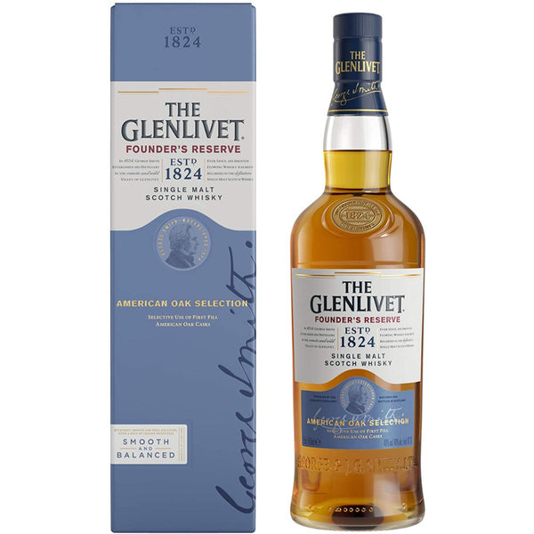 The Glenlivet Founder's Reserve Single Malt Scotch Whisky 700ml 40%Vol