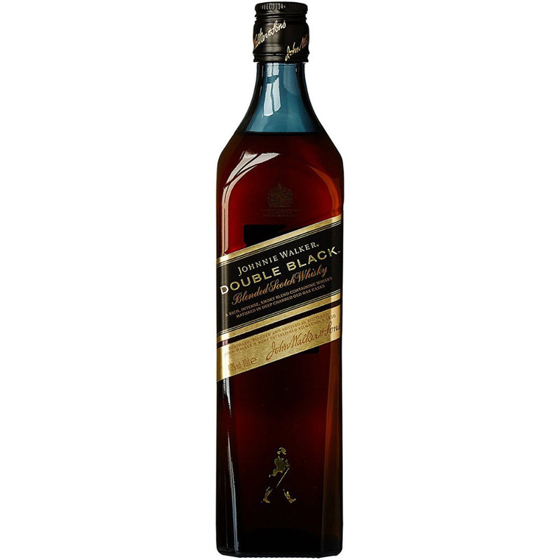 Johnnie Walker Double Black Label Blended Scotch Whisky 700ml 40 Vol bietet eine rauchigere intensivere Variante der charakteristischen Aromen