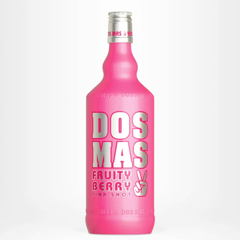 Dos Mas Pink Shot fruity Berry Beerenlikör mit Vodka verfeinert 700ml 15%Vol
