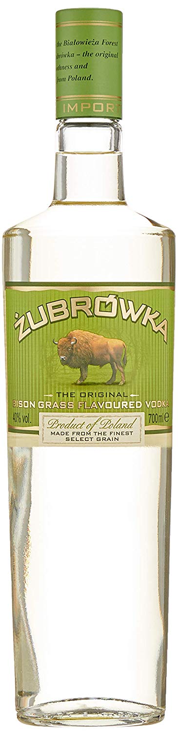 Zubrowka The Original Bison Grass Flavoured Wodka aus Polen 700ml 40%Vol