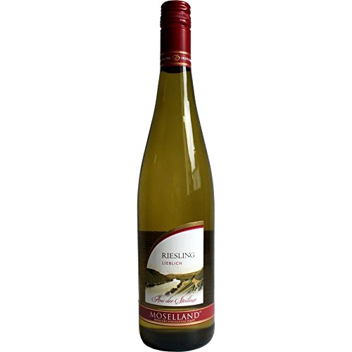 Moselland Riesling Lieblich Weißwein trocken Hochgewächs 750ml 11,5% Vol