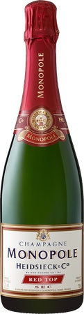 Champagner Heidsieck Red Top vollmundig und sehr ausgewogen 750ml 12% Vol