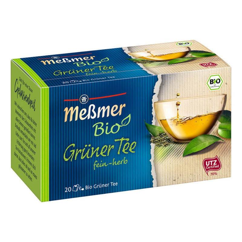 Meßmer Bio Grüner Tee herb frischer Geschmack feinster Tee 35g