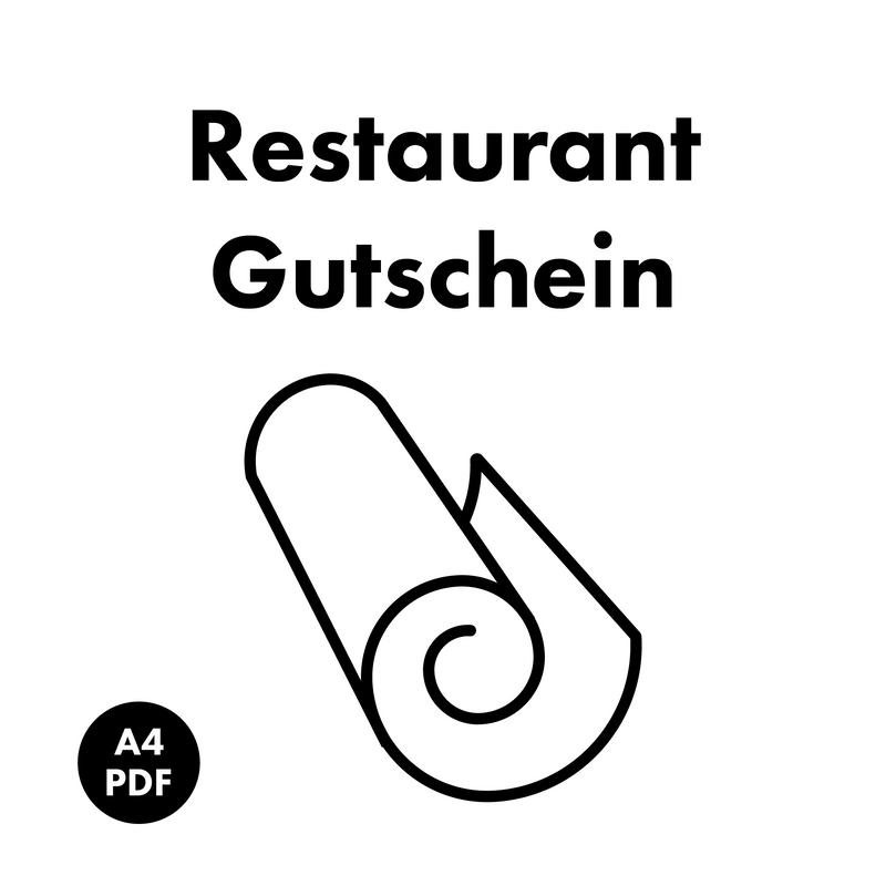 Restaurant Gutschein