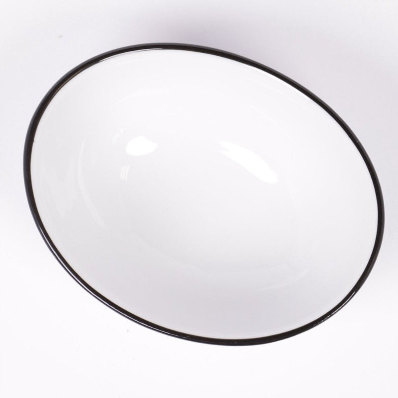 Seltmann Weiden Black Line Schalen Oval verschiedene Größen Porzellan