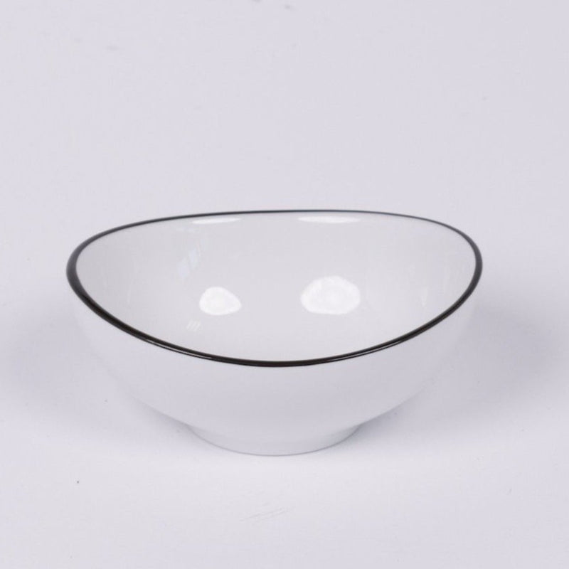 Seltmann Weiden Black Line Schalen Oval verschiedene Größen Porzellan