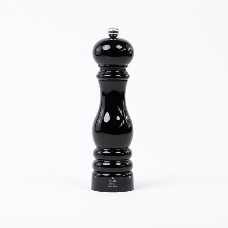 Peugeot Paris manuelle Salzmühle aus Holz mit u'Select System schwarz lackiert 22 cm