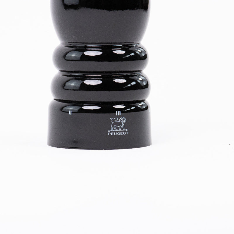 Peugeot Manuelle Pfeffermühle aus Holz u'Select System schwarz lackiert 22 cm