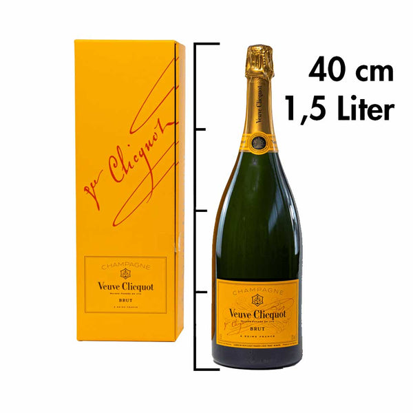 Champagner Veuve Clicquot Brut 12% Vol 1500ml Der berühmteste Champagner aus den Kellern von Veuve Clicquot