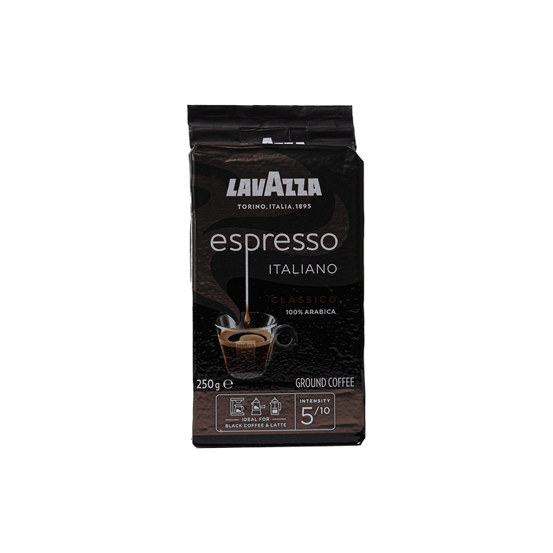 Lavazza Luigi Espresso 250g  Classico intensiv und samtig gemahlen
