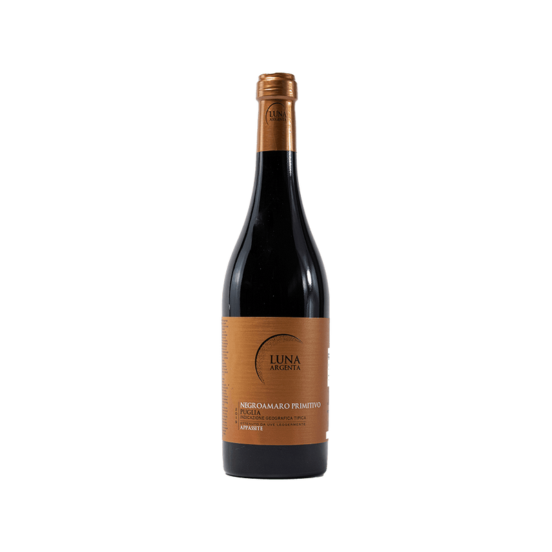 Luna Argenta Negroamaro Primitivo Wein halbtrocken vollmundig 750ml 14% Vol