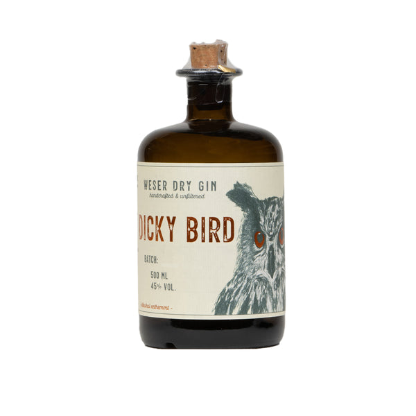 Dicky Bird Weser Dry Gin 45% Vol. 500 ml