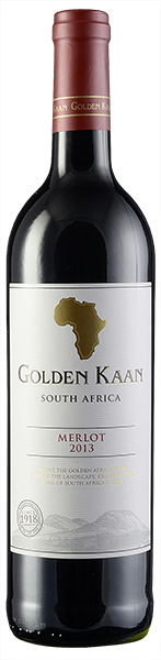 Golden Kaan Merlot trockener Rotwein fruchtig würzig säurearm 750ml 14% Vol