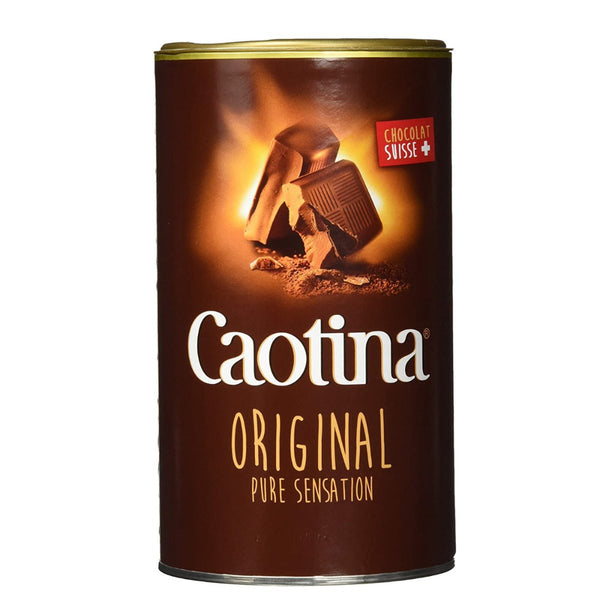 Caotina Original Getränkepulver aus echter Schweizer Schokolade 500g beliebteste Kakaogetränk für Fans von echter Schweizer Schokolade